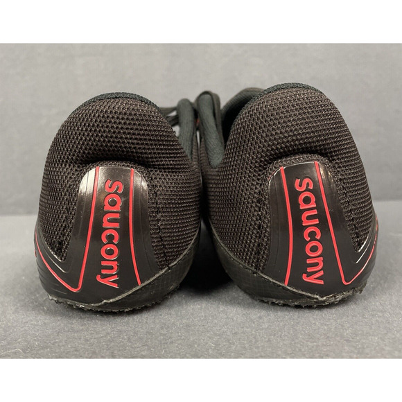 Saucony Mens Track Spike Shoes 10.5 Running Black Track Field Sprinting - Picture 5 of 14